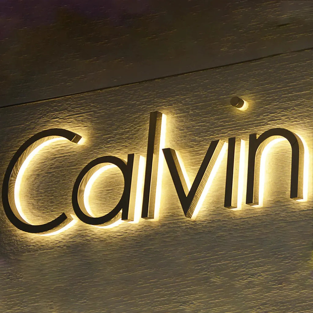 3d sign board