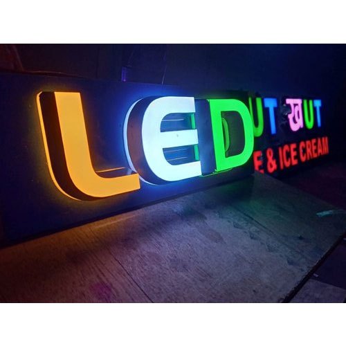 3d Letters signboard