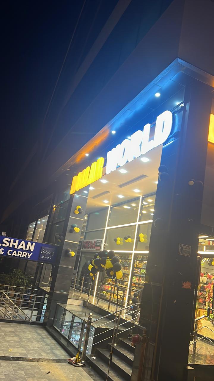 3d sign board